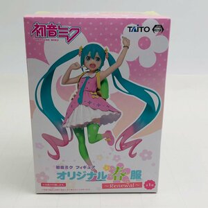 新品未開封 タイトー 初音ミク フィギュア オリジナル 春服ver. Renewal