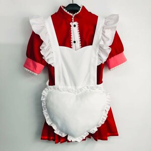  costume play clothes Tokyo MiuMiu peach . strawberry manner meido Cafe woman M size corresponding 