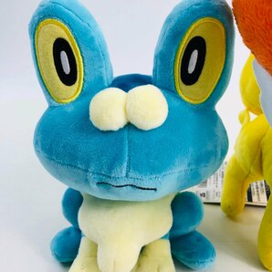 新品 ポケットモンスター ポケモン フォッコ ケロマツ ぬいぐるみ ポケモンセンター 2種セットの画像2