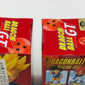 新品未開封 ワールドコレクタブルフィギュア WCF ドラゴンボールGT Vol.2 超サイヤ人 孫悟飯 トランクス セットの画像3