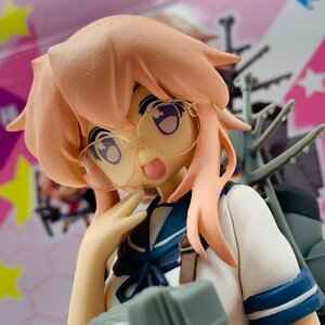 中古品 セガ プレミアムフィギュア らき☆すた 高良みゆき 艦隊これくしょん 艦これ 深雪コスプレver.