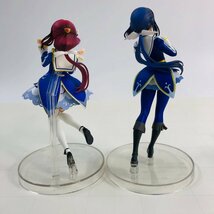 中古品 一番くじ ラブライブ サンシャイン Over the rainbow 桜内梨子 松浦果南 国木田花丸 黒澤ルビィ フィギュア セット_画像3