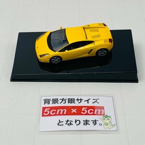 中古品 AUTOart オートアート 1/43 LAMBORGHINI GALLAROG ランボルギーニ ガヤルド イエローの画像2