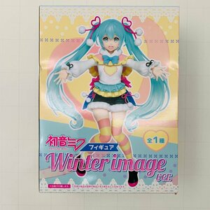 新品未開封 タイトー 初音ミク フィギュア 初音ミク Winter image ver.