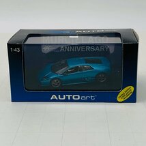 中古品 AUTOart オートアート 1/43 LAMBORGHINI MURCIELAGO 40th ANNIVERSARY 1963-2003 ランボルギーニ ムルシエラゴ_画像4