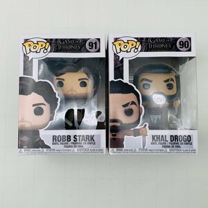 新品未開封 ファンコ ポップ ゲーム オブ スローン 90 カール ドロゴ 91 ロブ スターク セット Funko POP GAME OF THRONES