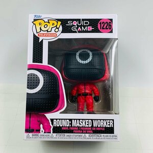 新品未開封 ファンコ FUNKO POP TELEVISION 1226 SQUID GAME イカゲーム ROUND MASKED WORKER ○ ワーカー