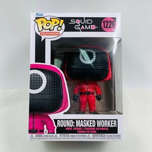 新品未開封 ファンコ FUNKO POP TELEVISION 1226 SQUID GAME イカゲーム ROUND MASKED WORKER ○ ワーカー