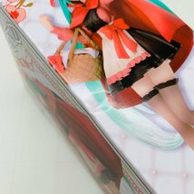 新品未開封 タイトー 初音ミク Wonderland フィギュア 初音ミク 赤ずきん_画像8