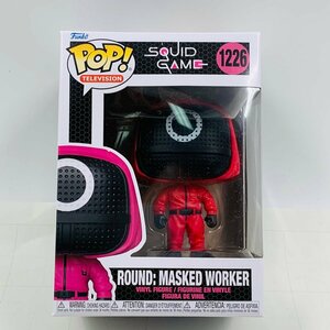 新品未開封 ファンコ FUNKO POP TELEVISION 1226 SQUID GAME イカゲーム ROUND MASKED WORKER ○ ワーカー