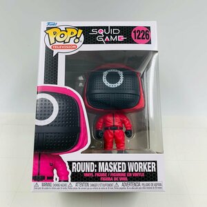 新品未開封 ファンコ FUNKO POP TELEVISION 1226 SQUID GAME イカゲーム ROUND MASKED WORKER ○ ワーカー