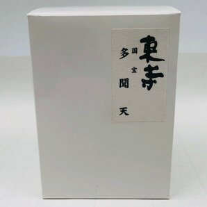 中古品 東寺監修 公認 真言宗開宗1200年記念 多聞天 たもんてん ミニチュア仏像の画像6