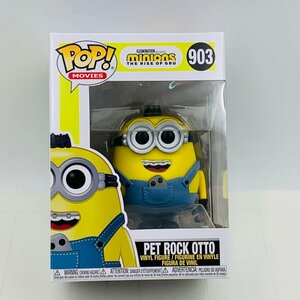 新品未開封 ファンコ Funko POP MOVIES ミニオンズ MINIONS THE RISE OF YOU 903 オットー PET ROCK OTTO