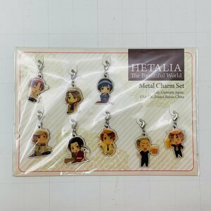  new goods with defect Frontier Works Hetalia The Beautiful World metal charm set 