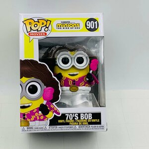 新品未開封 ファンコ Funko POP MOVIES ミニオンズ MINIONS 901 70's ボブ BOB