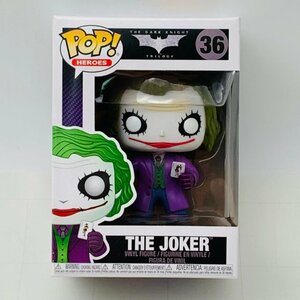 新品未開封 FUNKO ファンコ POP HEROES 36 THE DARK KNIGHT TRILOCY ダークナイト・トリロジー THE JOKER ジョーカー