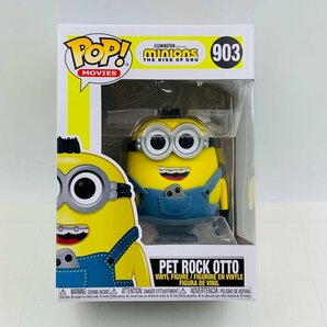 新品未開封 ファンコ Funko POP MOVIES ミニオンズ MINIONS THE RISE OF YOU 903 オットー PET ROCK OTTOの画像1