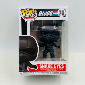 新品未開封 FUNKO ファンコ POP RETRO TOYS 76 G.I.JOE GIジョー SNAKE EYES スネークアイズ