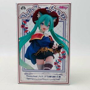 新品未開封 初音ミク Wonderland フィギュア 長靴をはいた猫