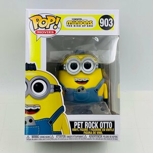 新品未開封 ファンコ Funko POP MOVIES ミニオンズ MINIONS THE RISE OF YOU 903 オットー PET ROCK OTTO