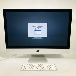 動作確認済み iMac Retina 5K 27インチ (Late 2014) Core i5 3.5GHz/16GB/FD 1TB MF886J/A