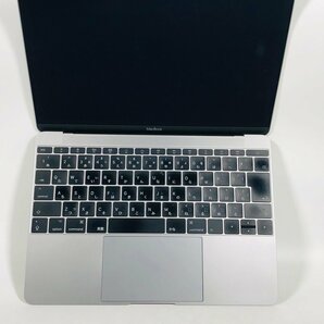 ☆ ジャンク MacBook 12インチ（Mid 2017） スペースグレイ MNYF2J/Aの画像2
