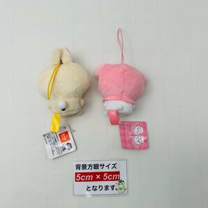 新品 エイコー ちいかわ サンリオキャラクターズ マスコット ちいかわ マイメロ うさぎ ポムポムプリン 2種セットの画像3