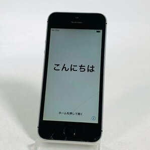 docomo iPhone SE 64GB スペースグレイ MLM62J/Aの画像1