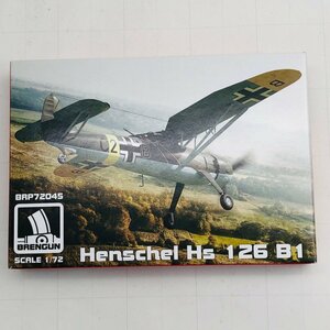 新品未組立 ブレンガン 1/72 ヘンシェル Hs126 B1