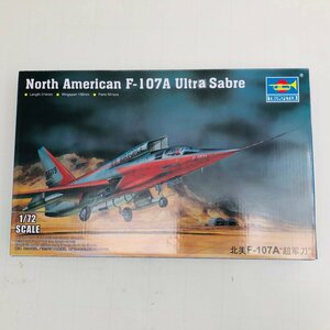 新品未組立 トランペッター 1/72 アメリカ F-107A ウルトラセイバー