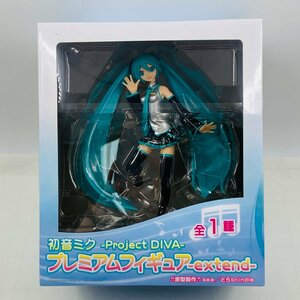 新品未開封 セガ 初音ミク Project DIVA プレミアムフィギュア Extend 初音ミク