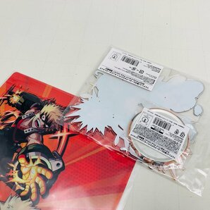 新品未開封 僕のヒーローアカデミア×モンスターストライク Plus Ultra!! 爆豪勝己 アクリルスタンド 缶バッジ クリアファイル セットの画像6