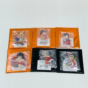 新古品 鬼滅の刃 ufotable cafe クリスマス 2020 ランダムアクリルスタンド 栗花落カナヲ 不死川弥実 玄弥 他 A B 6種セット