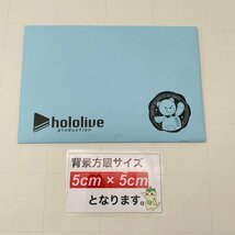 中古品 ホロライブ hololive 誕生日記念 2022 森カリオペ ポスター 複製お手紙 2種セット_画像2