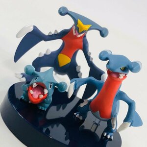 ジャンク タカラトミー 立体ポケモン図鑑 DP 09 ポケットモンスター フカマル ガバイト ガブリアス