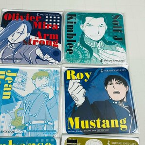 中古品 鋼の錬金術師 20th ANNIVERSARY CAFE オリジナルコースター 11種セットの画像3