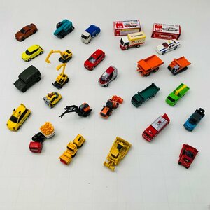 ジャンク トミー TOMY トミカ TOMICA まとめセット 清掃事業 ブルドーザー ショベルカー パントラック タクシー 他