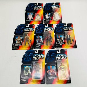 新品未開封 Kenner ケナー ベーシックフィギュア スターウォーズ POWER OF THE FORCE 7種 セット