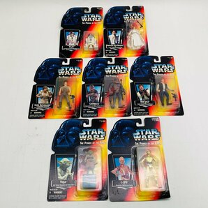 新品未開封 Kenner ケナー ベーシックフィギュア スターウォーズ POWER OF THE FORCE 7種 セットの画像1