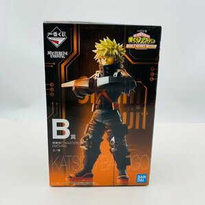 中古品 一番くじ 僕のヒーローアカデミア WORLD HEROES MISSION B賞 MASTERLISE EMOVING 爆豪勝己 フィギュアの画像6