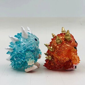 中古品 POPMART INSTINCTOY Monster Fluffy Joyful Life シリーズ Frozen Flames 2種セットの画像6