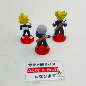 中古品 ドラゴンボールZ ワールドコレクタブルフィギュア vol.5 トランクス vol.6 トランクス ベジータ 3種セットの画像5