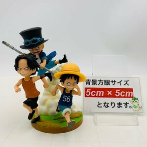 中古品 一番くじ ワンピース 兄弟の絆 A賞 兄弟の絆 ルフィ サボ エース フィギュアの画像2