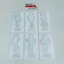 中古品 ホロライブ ファミマ アクリルスタンド 潤羽るしあ 夏色まつり 角巻わため 大神ミオ 白銀ノエル 赤井はあと 6種セット_画像8