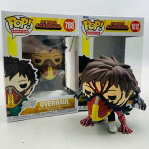 中古品 ファンコ Funko POP! ANIMATION 僕のヒーローアカデミア 788 1012 OVERHAUL オーバーホール 2種セットの画像1