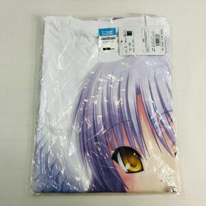 新品未開封 二次元コスパ Angel Beats! エンジェルビーツ 立華かなで フルグラフィックTシャツ Lサイズ