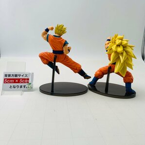 中古品 超戦士列伝 第四章 最強の親子 ドラゴンボ超 超サイヤ人孫悟空3 超サイヤ人孫悟飯 2種セットの画像3