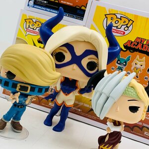 難あり中古品 ファンコ Funko POP! ANIMATION 僕のヒーローアカデミア 612 マウントレディ 786 ベストジーニスト 他 3種セット