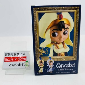 新品未開封 Qposket Disney Characters Aladdin アラジン Prince Style Aカラーの画像2