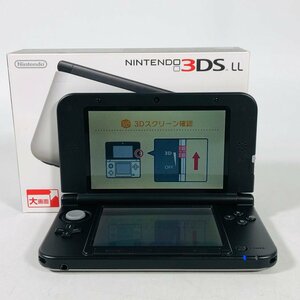 中古 Nintendo 3DS LL シルバーXブラック